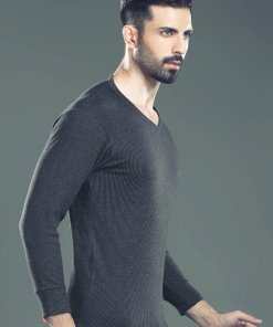 Round Neck Stripe Warmer Full Suit