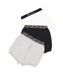 Knit Jersey Boxer 3 Pack (G-W-B)