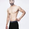 Knit Jersey Boxer-Black