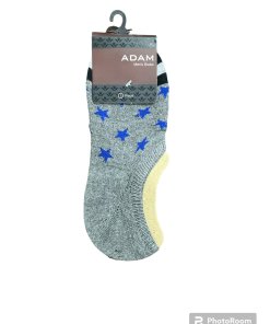 Loafer Socks Star Grey