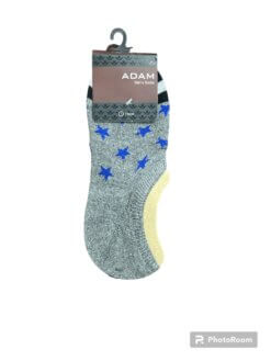 Loafer Socks Star Grey