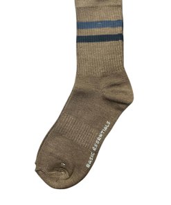 Adam Special Double Tough Men's Work Crew Socks Brown