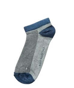 Adam Mesh Ankle Socks Grey