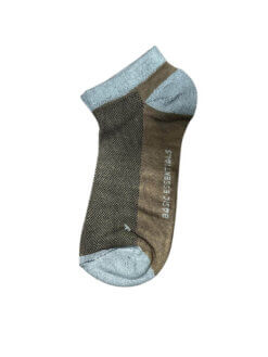 Adam Mesh Ankle Socks Brown