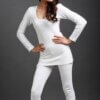 ADAM Women’s Snow White Thermal Warmer Set – Premium Winter Innerwear